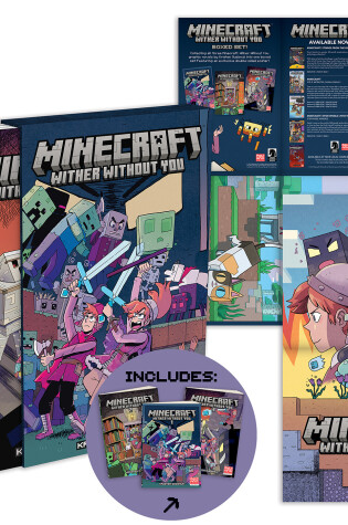 Cover of Minecraft: Wither Without You Boxed Set (Graphic Novels)