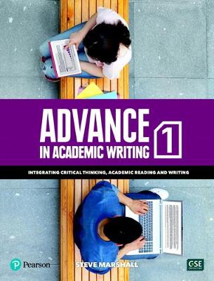 Book cover for Advance in Academic Writing 1 - Student Book with eText & My eLab (12 months), 1/e