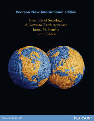 Book cover for Essentials of Sociology Pearson New International Edition, plus MySocLab without eText