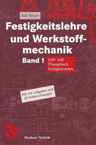 Cover of Festigkeitslehre und Werkstoffmechanik