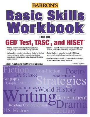 Book cover for Basic Skills Workbook For The GED (R) TEST, TASC, And HiSET