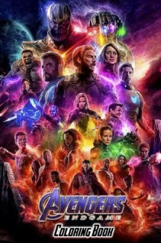 Cover of AVENGERS ENDGAME Coloring Book