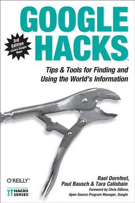 Book cover for Google Hacks