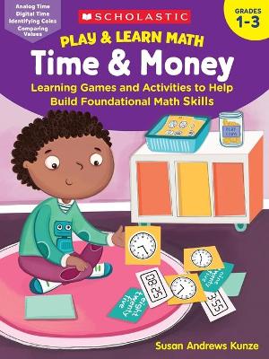 Book cover for Play & Learn Math: Time & Money