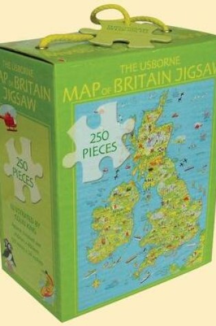 Cover of The Usborne Map of Britain Jigsaw