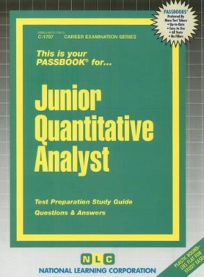 Book cover for Junior Quantitative Analyst