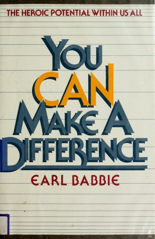 Book cover for You Can Make a Difference
