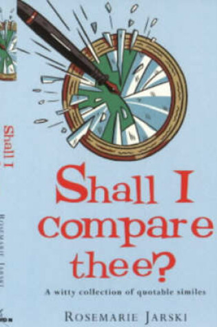 Cover of Shall I Compare Thee?