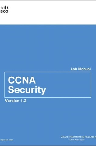 Cover of CCNA Security Lab Manual Version 1.2