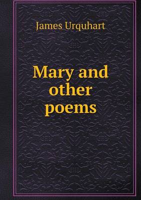 Book cover for Mary and other poems