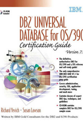 Cover of DB2 (R) Universal Database for OS/390 v7.1 Certification Guide