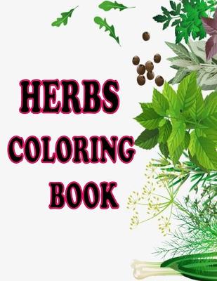 Book cover for Herbs Coloring Book