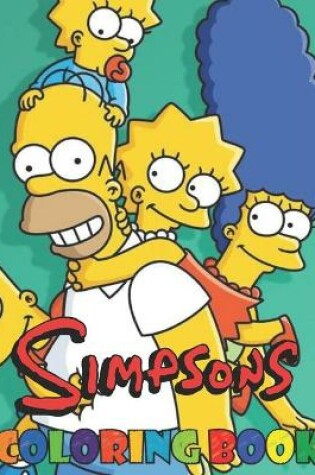 Cover of The Simpsons Coloring Book