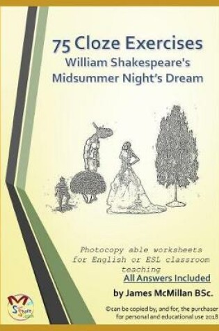 Cover of 75 Cloze Exercises William Shakespeare's Midsummer Night's Dream