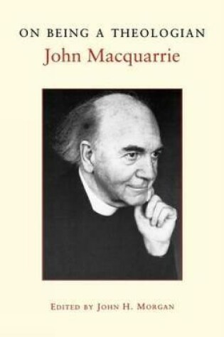 Cover of On Being a Theologian