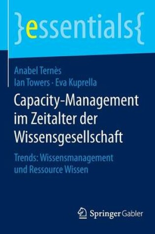 Cover of Capacity-Management im Zeitalter der Wissensgesellschaft