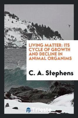 Book cover for Living Matter