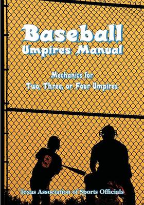 Book cover for Baseball Umpires Manual