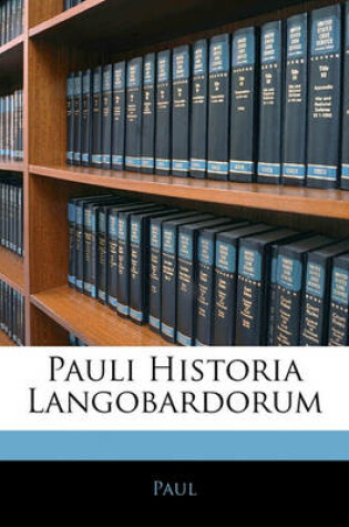 Cover of Pauli Historia Langobardorum