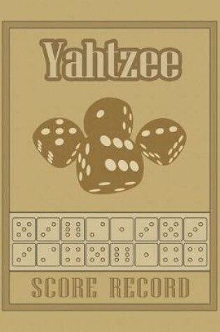 Cover of Yahtzee Score Record