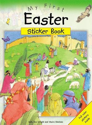 Book cover for My First Easter Sticker Book