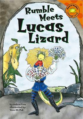 Book cover for Rumble Meets Lucas Lizard