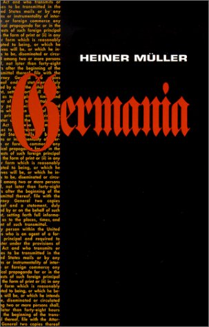 Cover of Germania