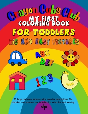 Book cover for My First Coloring Book