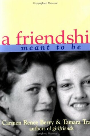 Cover of Friendship Meant to be