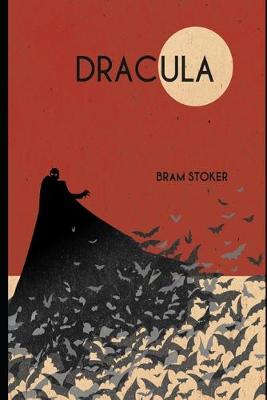 Book cover for Dracula "Annotated" Gothic Horror Novel