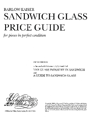 Book cover for Glass Industry In Sandwich: Price Guide