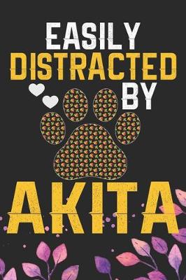 Book cover for Easily Distracted by Akita