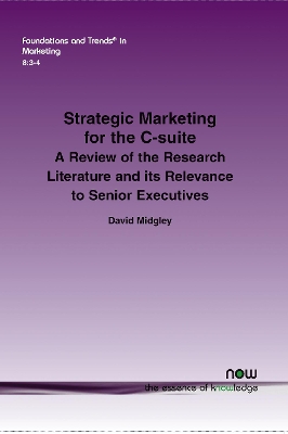 Book cover for Strategic Marketing for the C-suite