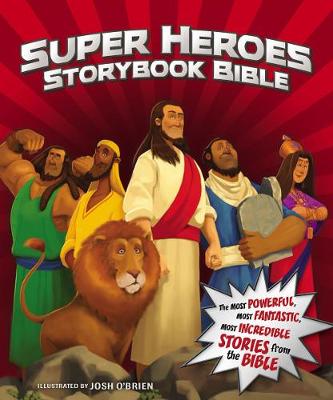 Book cover for Super Heroes Storybook Bible