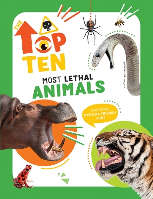 Book cover for The Top Ten: Most Lethal Animals