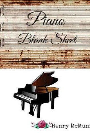 Cover of Piano Blank Sheet