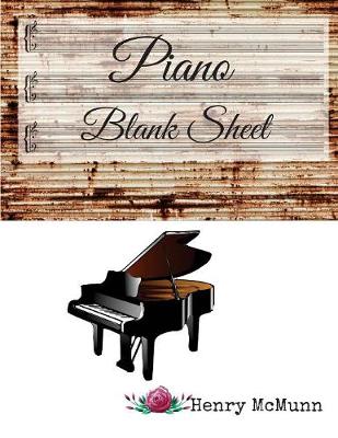 Cover of Piano Blank Sheet