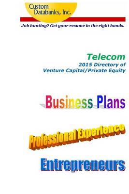 Book cover for Telecom 2015 Directory of Venture Capital and Private Equity