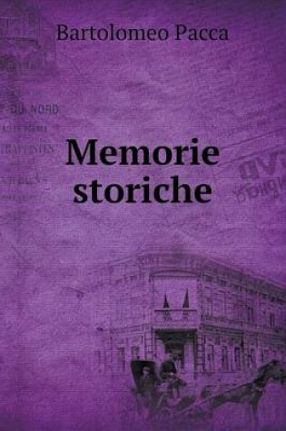 Cover of Memorie storiche