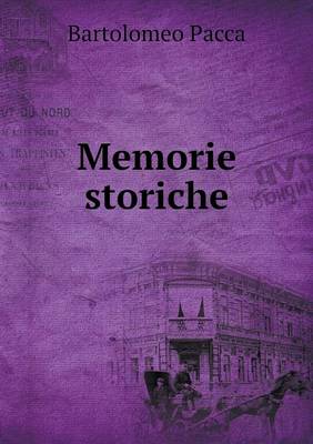 Book cover for Memorie storiche