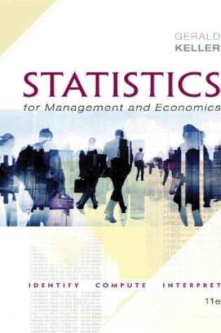 Cover of MindTap for Keller's Statistics for Management and Economics, 2 terms Printed Access Card