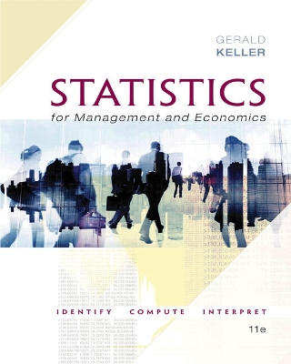Book cover for MindTap for Keller's Statistics for Management and Economics, 2 terms Printed Access Card