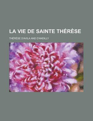 Book cover for La Vie de Sainte Therese