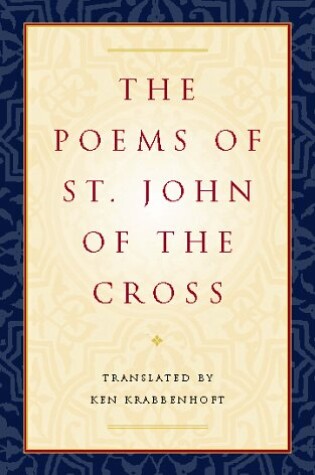 Cover of The Poems of St. John of the Cross