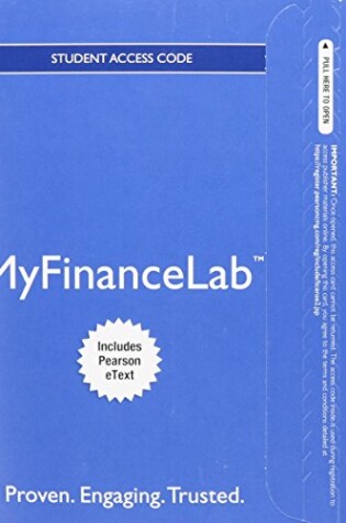 Cover of NEW MyFinanceLab with Pearson eText -- Access Card -- for Financial Management