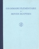 Book cover for Grammaire elementaire du Moyen Egyptien