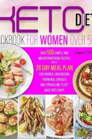 Cover of Keto Diet for Women Cookbook Over 50