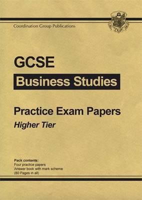 Cover of GCSE Business Studies Practice Papers - Higher