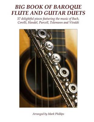 Book cover for Big Book of Baroque Flute and Guitar Duets