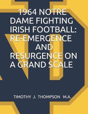 Book cover for 1964 Notre Dame Fighting Irish Football